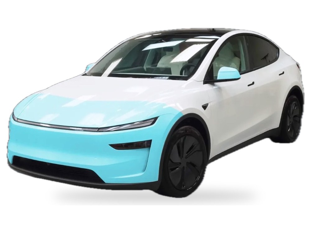Partial front end coverage shown in blue